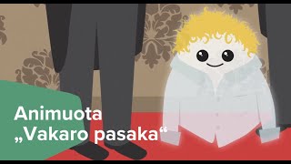 LRT VAIKAI Naktukas  Animuota „Vakaro pasakaquot [upl. by Llerud]