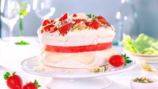 MatSans® Slik lager du Pavlova med vannmelon [upl. by Ferretti]