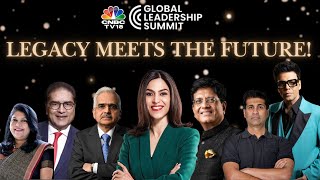 LIVE Celebrating 25 Years of CNBC TV18 Global Leadership Summit On Indias Economic Future [upl. by Aynotak]