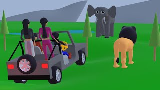 जंगल टूर कार्टून  Jungle Tour Cartoon [upl. by Abita]