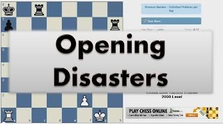 Opening Disasters 001 Motwani vs Sielecki The Lone Warrior [upl. by Ahsrats]