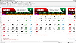 Kalender 2027 Lengkap [upl. by Monjo]