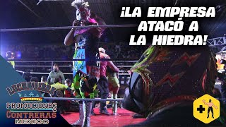 La EmpresA atacó a La Hiedra y Psycho Clown llegó a salvarlos  Promociones Contreras [upl. by Anniram]