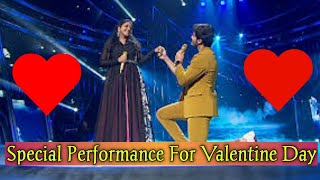 Valentine Day Special  Duet Performance For Sireesha And Nachiket In Indian Idol Show 👌💗💖 [upl. by Nylia]