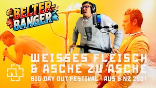 FIRST TIME HEARING RAMMSTEIN  WEISSES FLEISCHASCHE ZU ASCHE LIVE 2001  UK SONG WRITER KEV REACTS [upl. by Aimo]