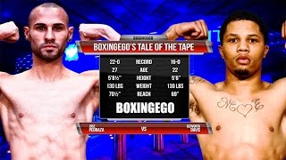 JOSE PEDRAZA VS GERVONTA quotTANKquot DAVIS Tale Of The Tape BOXINGEGO FIRST LOOK [upl. by Britteny252]