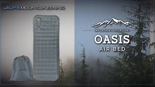 Oasis Air Bed Inflation by ALPS Mountaineering [upl. by Ev]