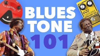 How To Get Any Blues Tone EHX Holy Grail Dunlop Band of Gypsies Fuzz Face JHS Unicorn [upl. by Voss]