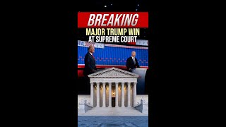 BREAKING MAJOR TRUMP WIN At Supreme Court Following Debate [upl. by Llecrep958]