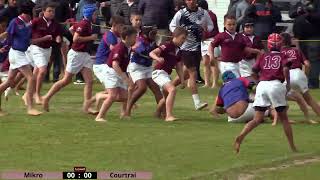 Mikro o10A vs Courtrai Laerskool Rugby  20240817 [upl. by Aihcats]