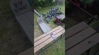 rip milwaukee makita dewalt bosch hilti tools dc electrician viralvideo Workmann [upl. by Laspisa]