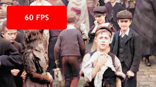 60 fps Laborers in Victorian England 1901 [upl. by Yoho]