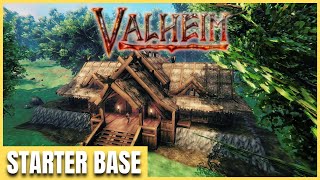 Valheim Starter Base Design Evolution [upl. by Odnumyer]