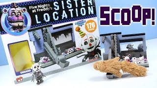 FNAF SISTER LOCATION McFarlane Scooping Room with Ennard [upl. by Yzdnil]