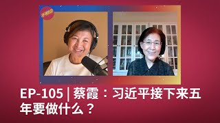 EP105 蔡霞：习近平接下来五年要做什么？  三中全会  改革  习近平  江泽民  邓小平  胡锦涛  政治  中国经济  民营企业  国家制度  共产党 [upl. by Leraj]