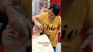 Pigmentation Facial For Glowing Skin 😇 Muskaanparlour7 shortsfeed ytshorts pigmentationfacial [upl. by Ecnarf]