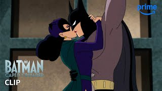 Batman and Catwoman Kiss  Batman Caped Crusader  Prime Video [upl. by Orva]