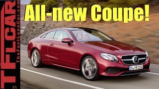 2018 MercedesBenz E400 Coupe Walk Around amp Self Parking Demo [upl. by Yennor8]