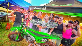 DE ÚLTIMO COLOCADO AO PODIUM 🙏 ganhei um troféu nessa corrida de motocross [upl. by Jeanne247]