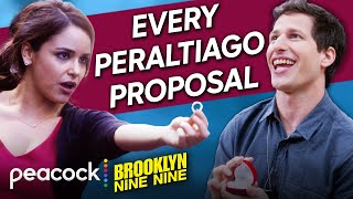 Jake amp Amys Proposals  Brooklyn NineNine [upl. by Enelram145]