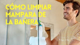 Cómo limpiar la mampara de la bañera ▶ Tips de limpieza [upl. by Peacock]