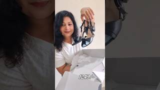 Myntra Footwear Haul 👠🛍️ haul ytshorts trending [upl. by Anatol]