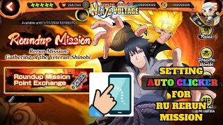 AUTO CLICKER 👆🏻  ROUND UP RERUN MISSION amp TIPS ❗❕  NxB NV [upl. by Lowndes]