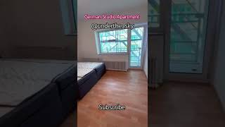 German Studio apartment shortsl apartment accomodation students [upl. by Dimphia]