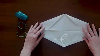 DIY Papierowa maseczka ochronna w 3 minuty [upl. by Gutow]