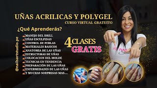 Curso Gratis de Uñas Acrílicas y Polygel Para Principiantes💅 [upl. by Larrisa]