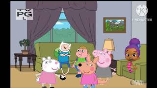 Peppa Pig And Adventure Time With Dr Phil Season 7 Episode 7 Finns Friends Basketball Saints [upl. by Ortrude]