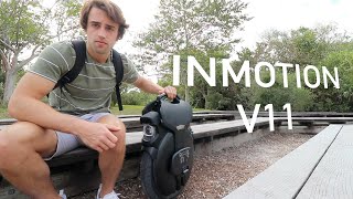 INMOTION V11 REVIEW Electric Unicycle With Air Suspension [upl. by Mill]