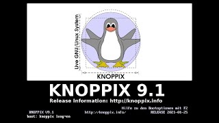 KNOPPIX 91  Installation in VirtualBox [upl. by Hjerpe]