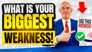 BEST WEAKNESSES FOR INTERVIEWS How to ANSWER WHAT IS YOUR BIGGEST WEAKNESSES INTERVIEW QUESTION [upl. by Ydnas]