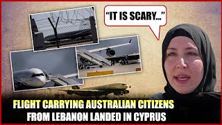 Another evacuation flight carrying Australian citizens from Lebanon landed in Cyprus [upl. by Lugo392]