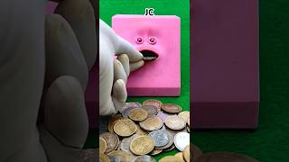 Money Saving Piggy Bank 🏦 Automatic Coin Bank Face Eating JC1620dog shorts [upl. by Towland128]