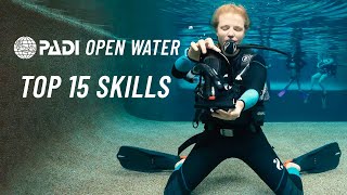 PADI Open Water Skills 🤿  Top 15 Skills to Learn  Divers Den Australia [upl. by Rhoads]