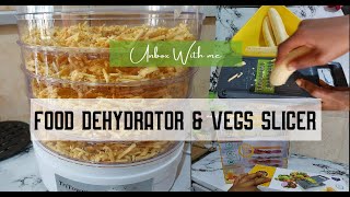 UNBOX WITH ME TRITOWER FOOD DEHYDRATOR AND VEGETABLES SLICER [upl. by Anyek569]