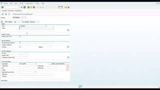 VENDOR MASTER IN SAP MM [upl. by Garald16]