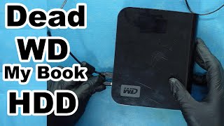 How to fix a Dead External WD hard drive HDD  Data Recovery [upl. by Enidanreb90]