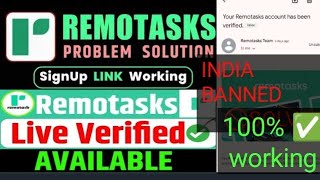 Remotask Account Create Problem Solution 2024Remotask Expert Account  Remotask Account Create India [upl. by Nesahc]