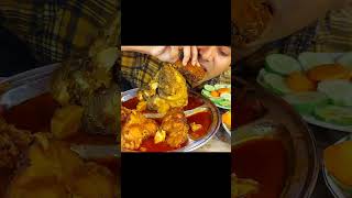 1 Whole Fish Mukbang Eating asmr mukbang fishcurryriceeating [upl. by Schluter724]