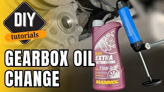 HOW TO change Transmission Fluid Gearbox oil [upl. by Senoj]