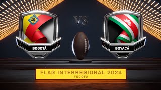 Bogotá vs Boyacá Sub 20 Torneo inter regional Flag 2024 [upl. by Sacksen]