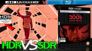 2001 A Space Odyssey 1968 4K UHD HDR vs 1080p BluRay SDR 100nits TRUEDIFFERENCE WATCHINHDR [upl. by Adolphus754]