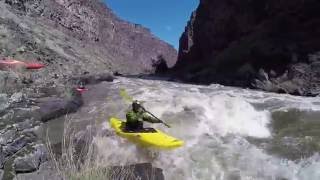 Kayaking The Jarbidge and Bruneau Rivers In Idaho Wilderness Self Support Whitewater Feiyu Tech G4S [upl. by Anevad]