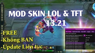 Hướng dẫn Mod Skin LOL  TFT 1321 Free không BAN 2023 [upl. by Aikas]