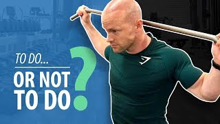 BEHIND THE NECK LAT PULLDOWNS  To Do or Not To Do [upl. by Pihc]