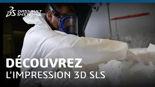 Découvrez la SLS aussi appelée fusion sur lit de poudre sls avec 3DEXPERIENCE Make et 3DProd [upl. by Ellenej833]