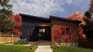 The Lakefield 4140 Energy Efficient House Plan Tour [upl. by Ahsekar666]